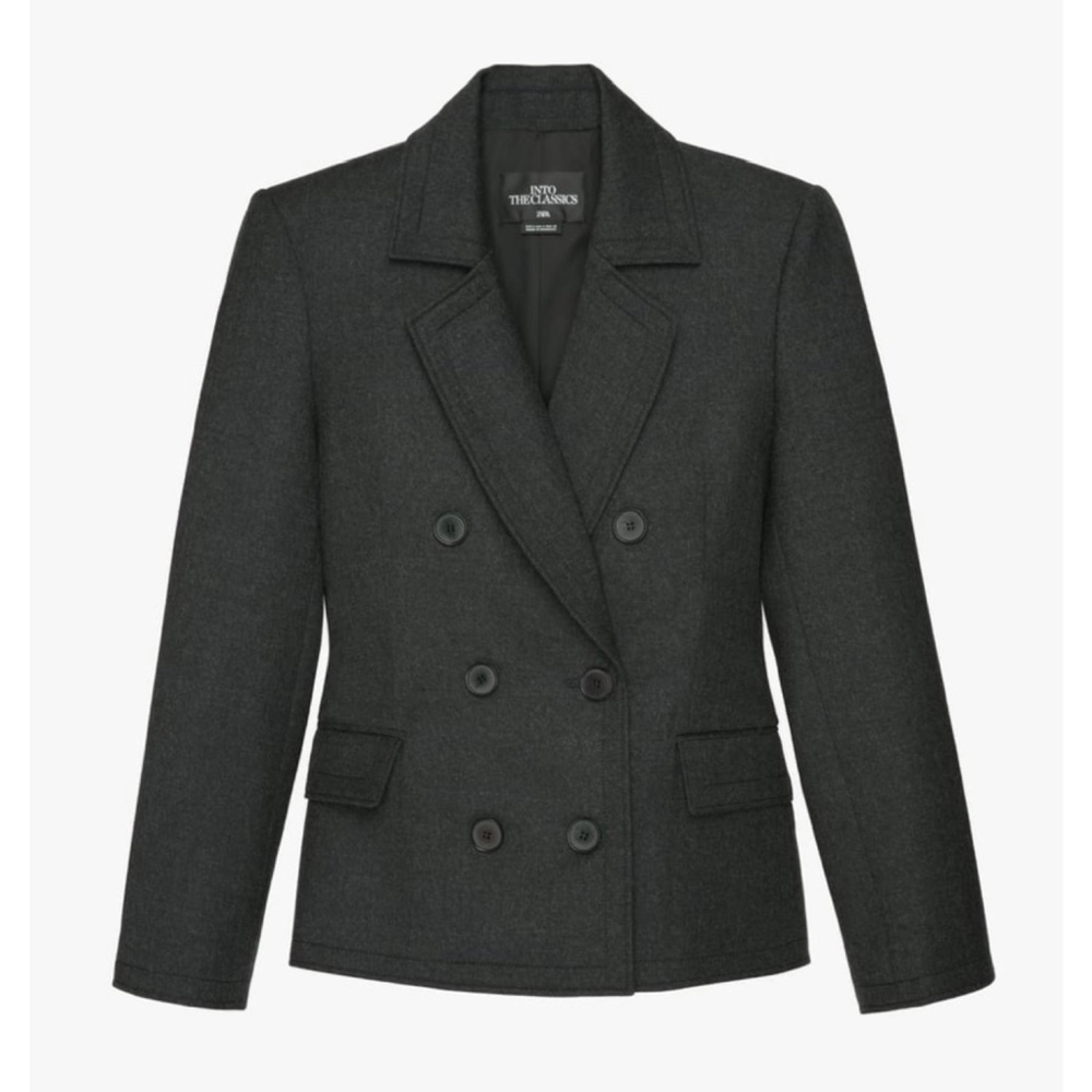 ZARA Wool Blazer Limited Edition - Picture 7 of 12